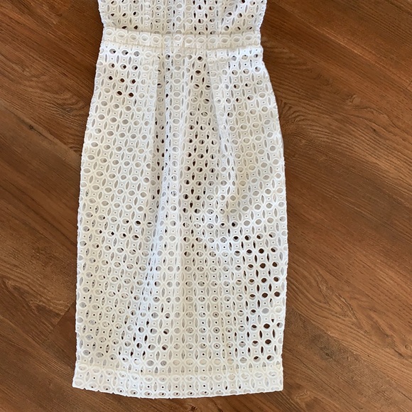 NICHOLAS Mock Neck Sleeveless Pencil Dress - Picture 10 of 14